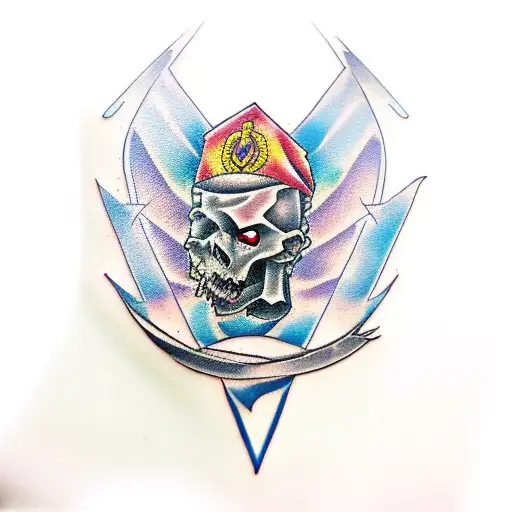 soldier of Linkin park album  tattoo design idea