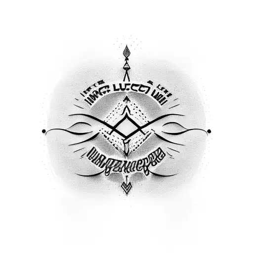 unique design with this text , I DON'T CHASE, I ATTRACT. WHAT BELONGS TO ME WILL FIND ME tattoo design idea