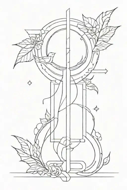 Biblical tattoo design idea