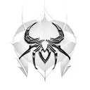  spiderman logo with a coss 2-11-2024 in a roman numerals with dog and cat paw prints as well as a wave wit tattoo design idea