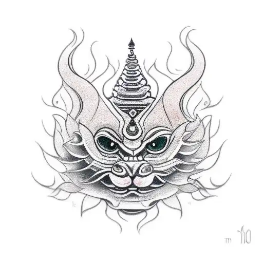 Bali  tattoo design idea