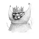 somoan king tattoo design idea