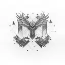 risk tattoo design idea