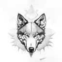 lobo tattoo design idea