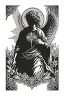 Michael archangel tattoo design idea