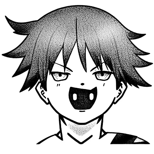 hinata from the anime haikyu tattoo design idea