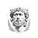 stoicism Marcus aurelius tattoo design idea