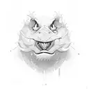 no luck just hard work tattoo design idea