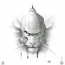 no luck just hard work tattoo design idea