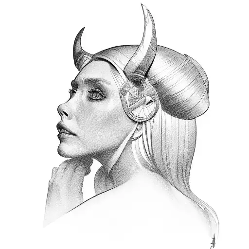 Elizabeth Olsen tattoo design idea
