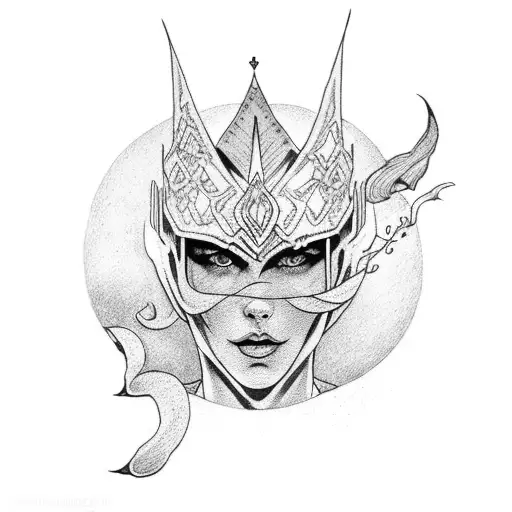 The Scarlet Witch's Crown : r/AdobeIllustrator