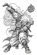 Jiraiya death tattoo design idea