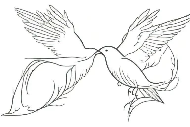 free bird  tattoo design idea