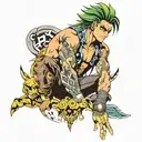 JoJo's tattoo tattoo design idea