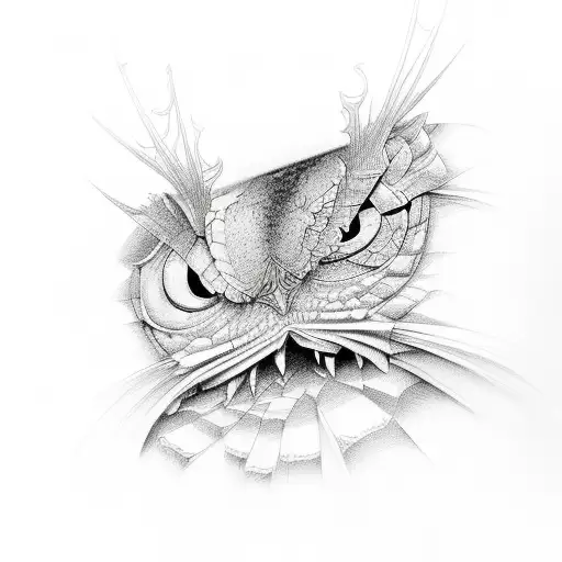 disturbed tattoo design idea
