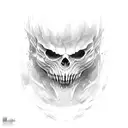 disturbed tattoo design idea