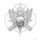 icarus tattoo design idea