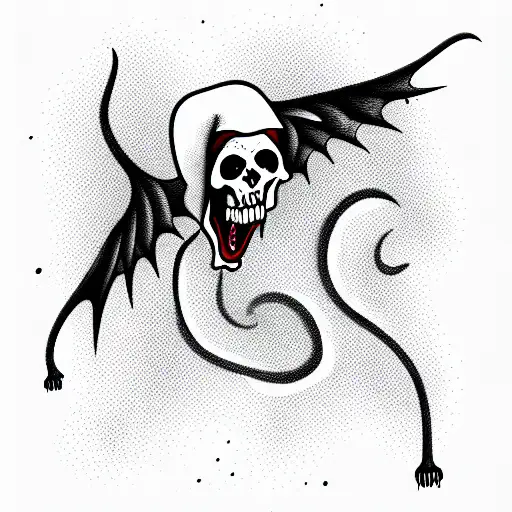 Grim Reaper tattoo design idea