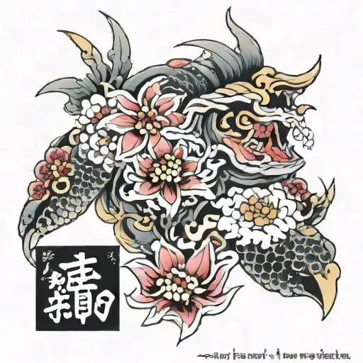 Collarbone tattoo design idea