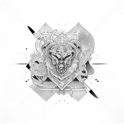 fucking life tattoo design idea