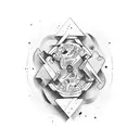 life throws hard time tattoo design idea