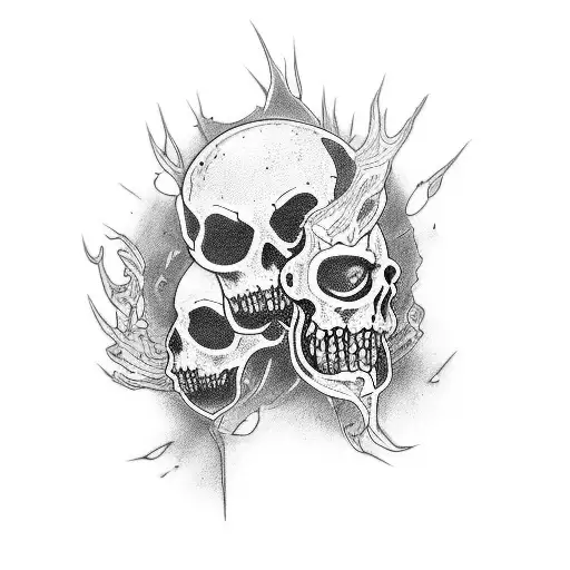 walking dead comics tattoo design idea