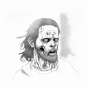 walking dead comics tattoo design idea