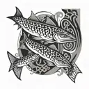 Barracuda tattoo design idea