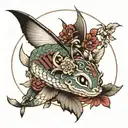 coordinates osaka tattoo design idea