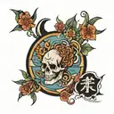 coordinates osaka tattoo design idea