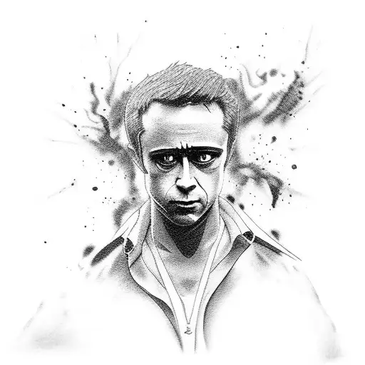 fight club tattoo design idea