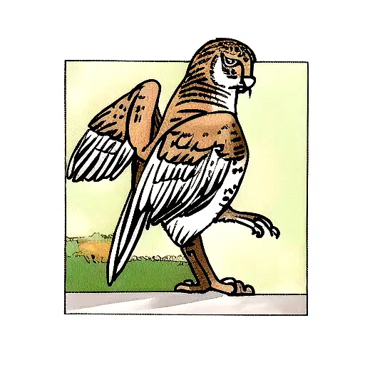 leon ,águila, puma ,elegante,oso dn un totem tattoo design idea