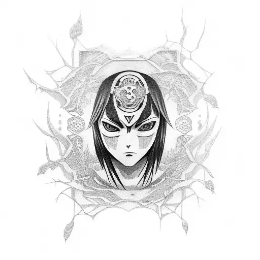 itachi  tattoo design idea