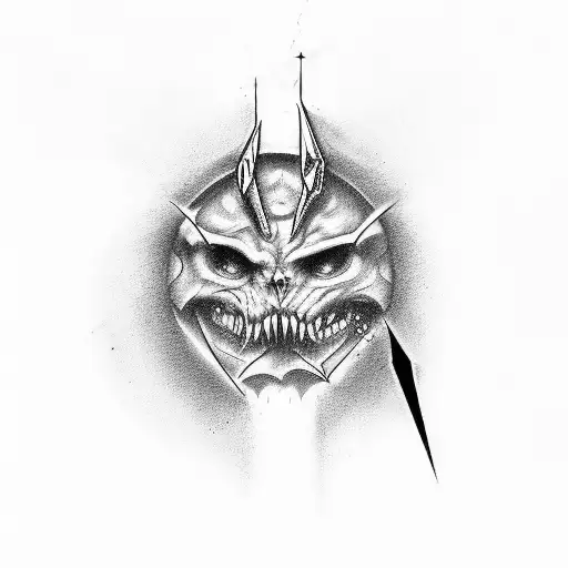 Mark of cain  tattoo design idea