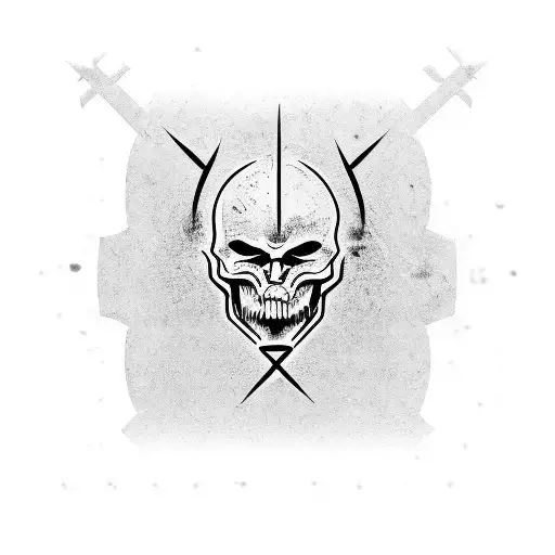 Mark of cain  tattoo design idea