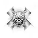 Mark of cain  tattoo design idea