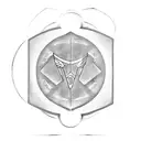 power rangers morpher tattoo design idea