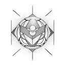 power rangers morpher tattoo design idea