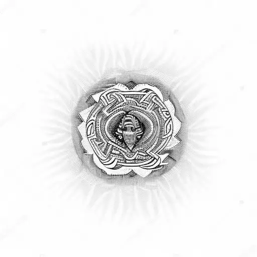 Maori e surf tattoo design idea