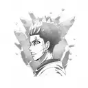 shikamaru nara character tattoo design idea