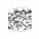 Glowing fireflies dancing around a moonlit lake tattoo design idea