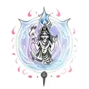 sHIVA DANCING FIRE tattoo design idea