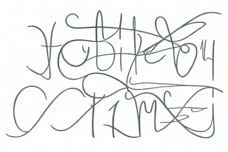 hope written   tattoo design idea