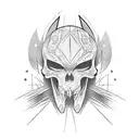 fighter tattoo design idea