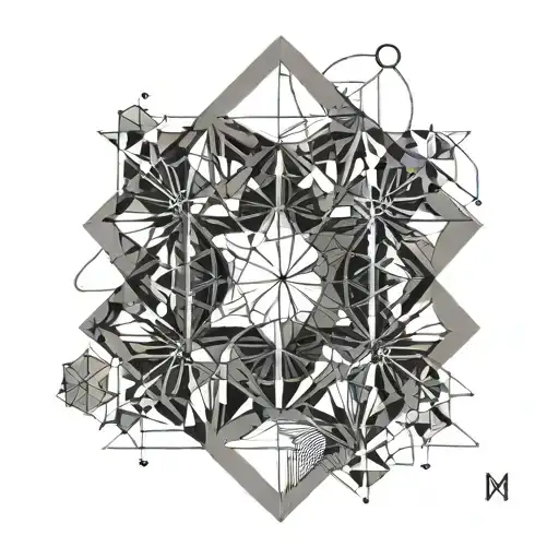 math and porm tattoo design idea