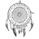 dream catcher with smith woven into it.  tattoo design idea