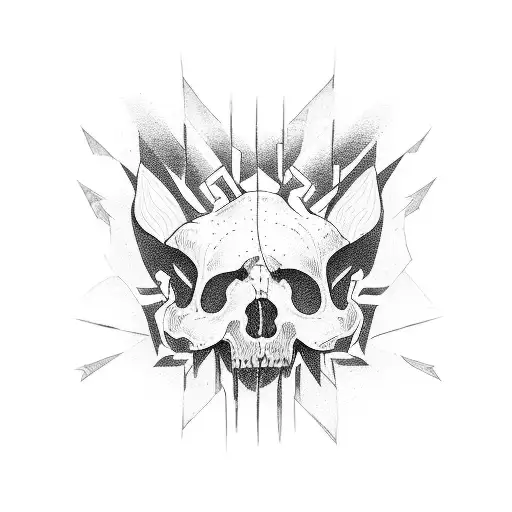 two paths named as the pain of regret and the pain of discipline. High r tattoo design idea