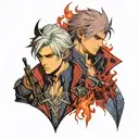 Devil May Cry 5 tattoo design idea