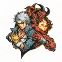 Devil May Cry 5 tattoo design idea