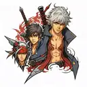 Devil May Cry 5 tattoo design idea